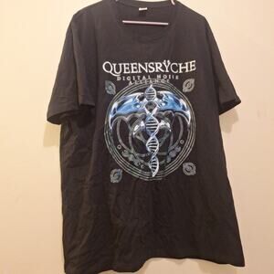 Queensryche DNA T-Shirt 3XL 100% Ring Spun Cotton